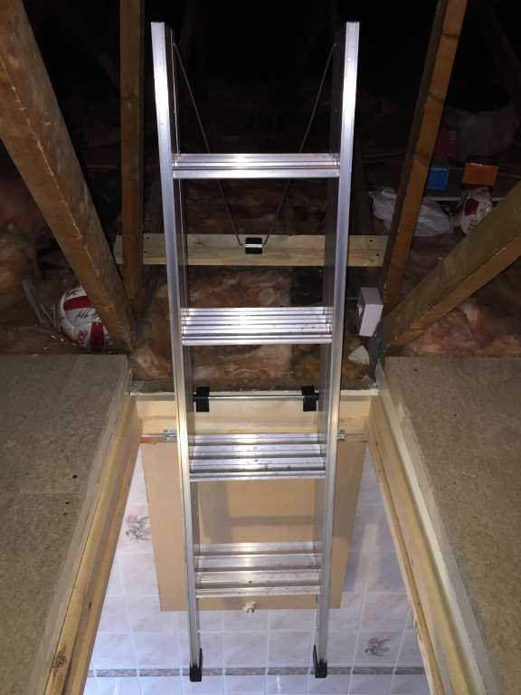 Loft Ladders Liverpool Low Cost Loft ladder installation.